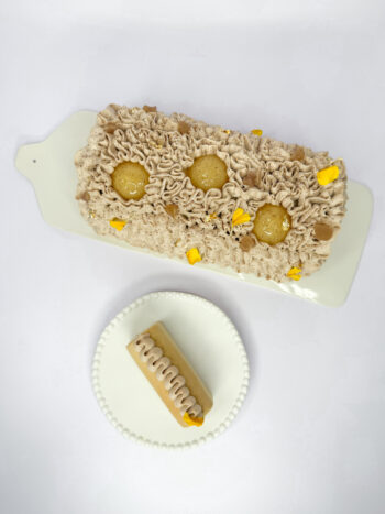 bûche marron & poire