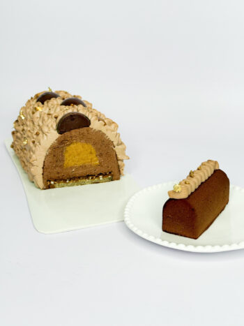 bûche choco sarrasin