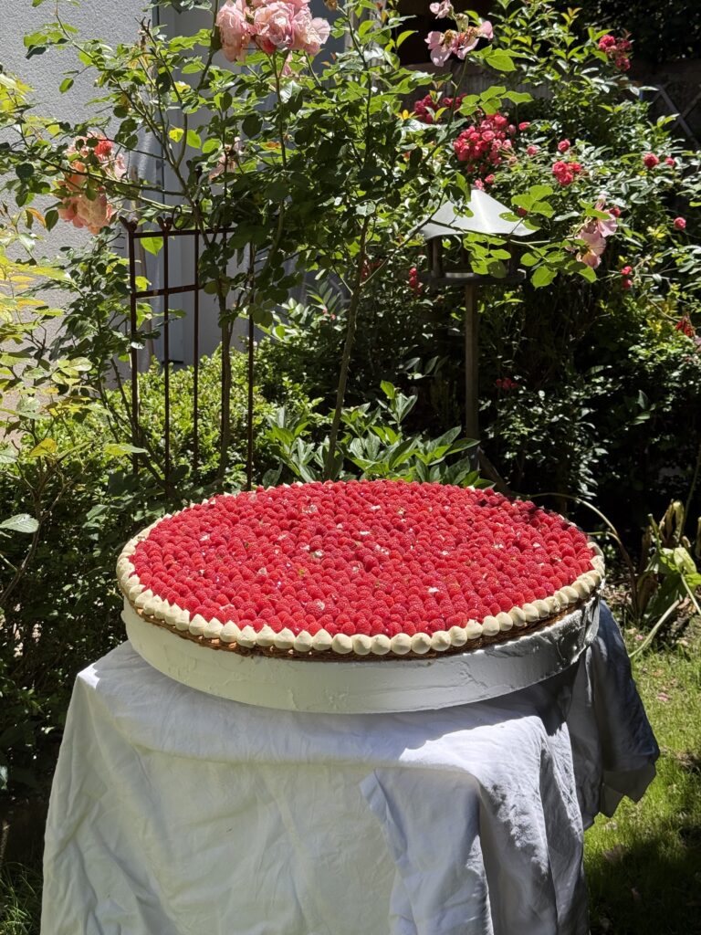 tarte framboise xxl